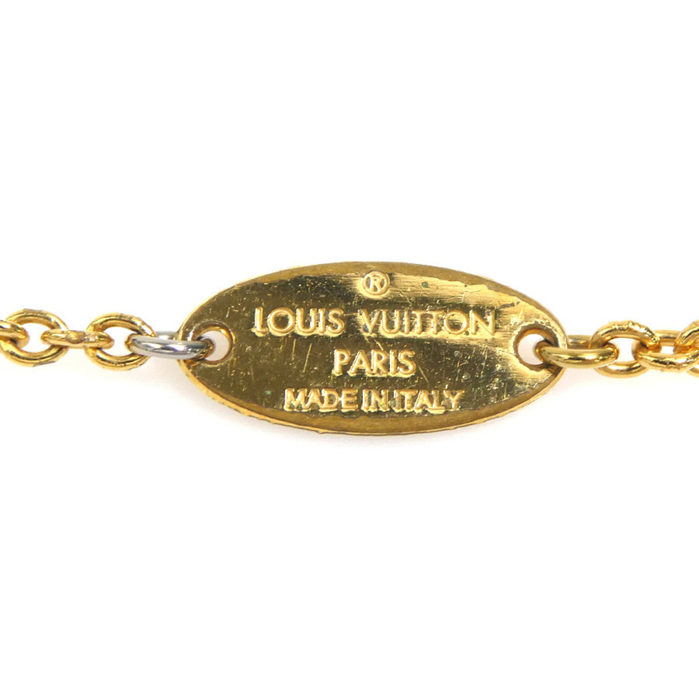 LOUIS VUITTON Gold Necklace - Picture 8 of 11